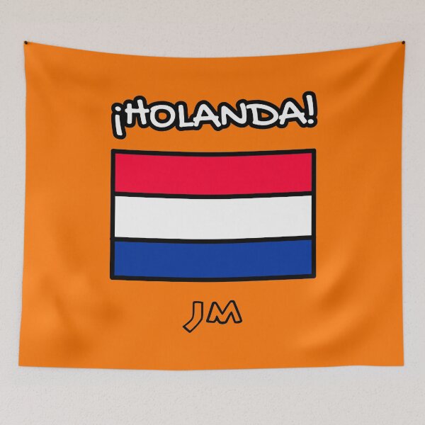 Item preview, Holland (Netherlands) Flag Drawn Orange designed and sold by jesumedina.
