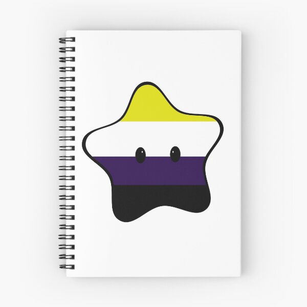 Item preview, Non-Binary Pride Star designed and sold by Enby-Wishes.