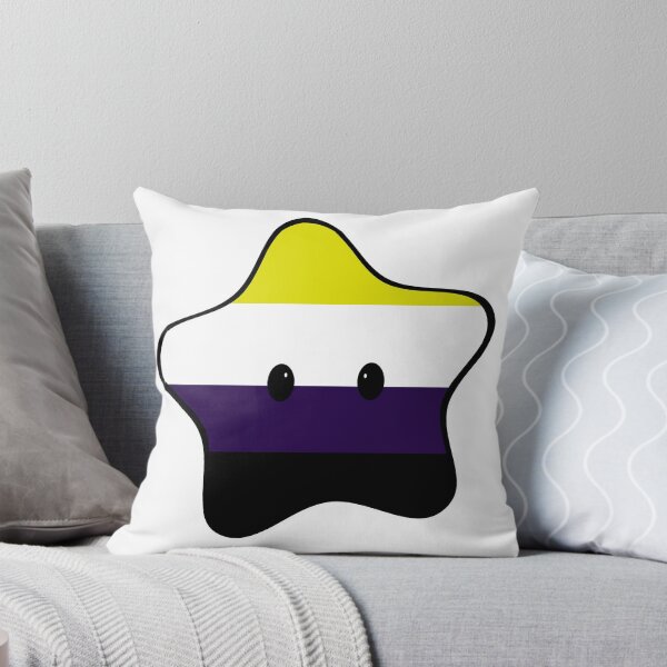 Item preview, Non-Binary Pride Star designed and sold by Enby-Wishes.