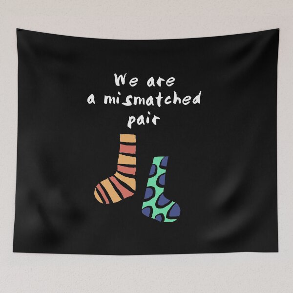 Item preview, We are a Mismatched Pair designed and sold by wildjellybeans.