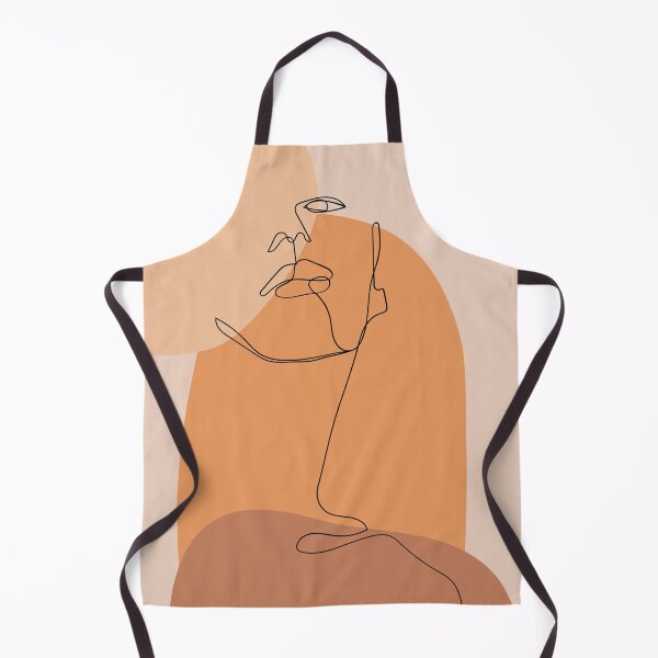 Item preview, One Line Face Drawing With Geometric Background designed and sold by NaomiBalog.