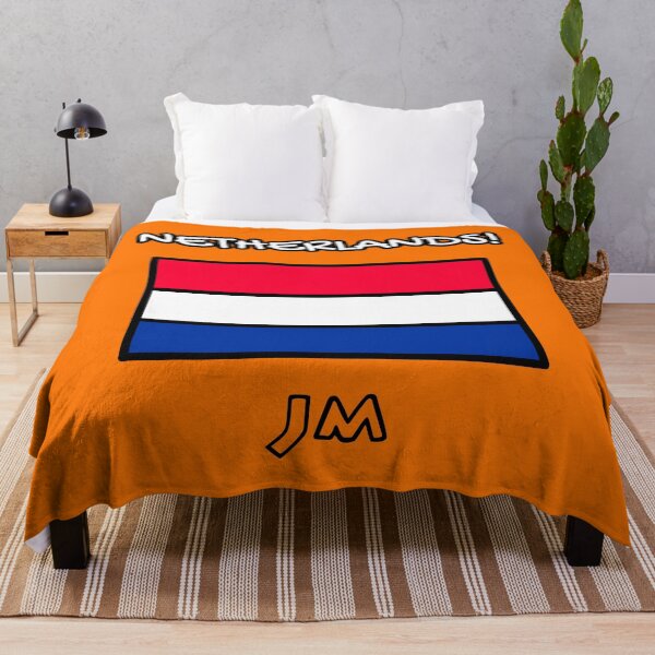 Item preview, Netherlands (Holland) Flag Drawn Orange designed and sold by jesumedina.