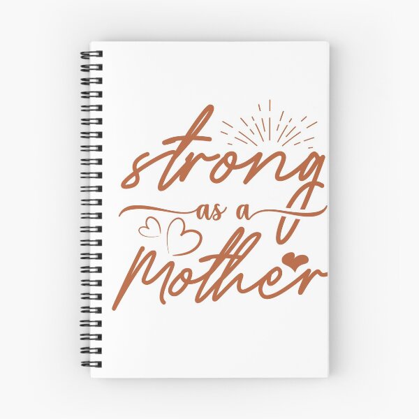 Item preview, Strong and tough as a mother - Brown designed and sold by Schuva.