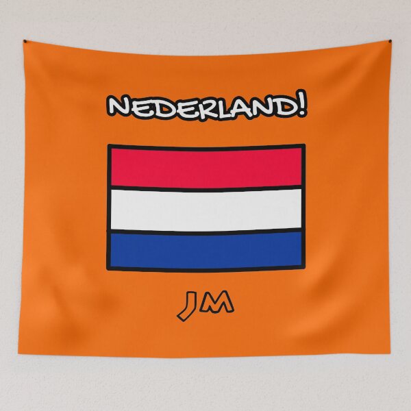 Item preview, Vlag van Nederland (Holland) getekend oranje designed and sold by jesumedina.