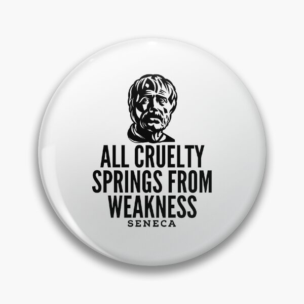 Item preview, Seneca Quotes - Cruelty designed and sold by HalpinDesign.