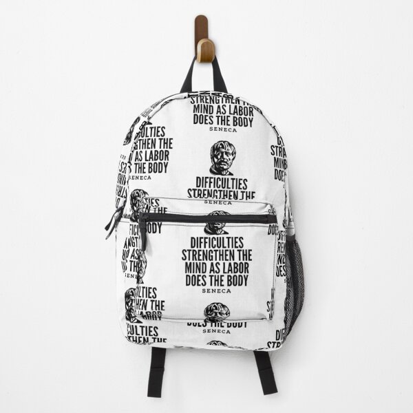 Item preview, Seneca Quotes - Difficulties designed and sold by HalpinDesign.