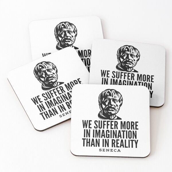Item preview, Seneca Quotes - Suffer in Imagination designed and sold by HalpinDesign.