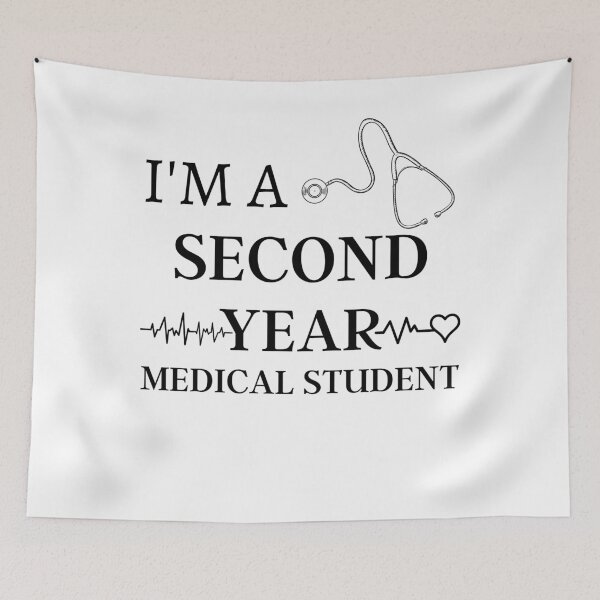 Item preview, Second Year Medical Student designed and sold by MM55Designs.