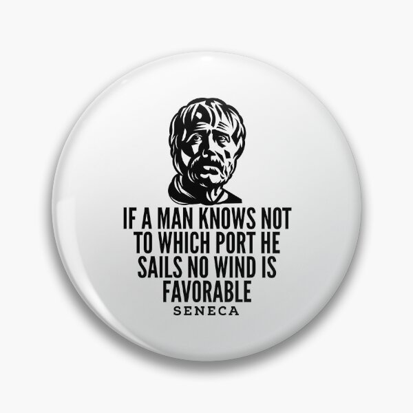 Item preview, Seneca Quotes - Favorable Winds designed and sold by HalpinDesign.