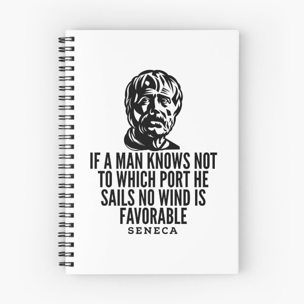 Item preview, Seneca Quotes - Favorable Winds designed and sold by HalpinDesign.