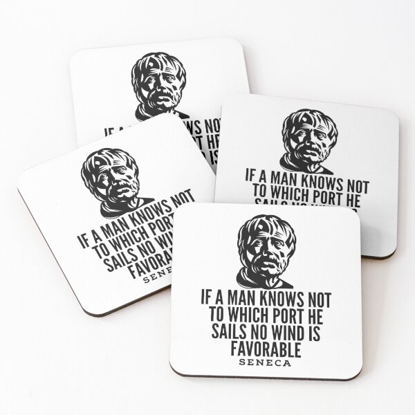 Item preview, Seneca Quotes - Favorable Winds designed and sold by HalpinDesign.