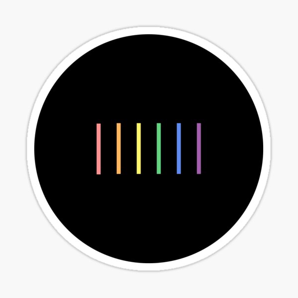 Item preview, Subtle Rainbow Pride Bars designed and sold by Enby-Wishes.