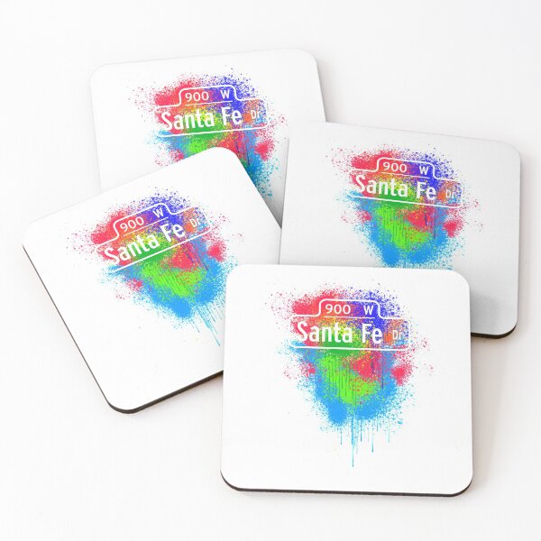 Item preview, Santa Fe Drive Street Sign Art- Denver, Colorado designed and sold by RonTo.
