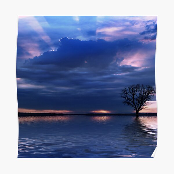 Teardrop Poster