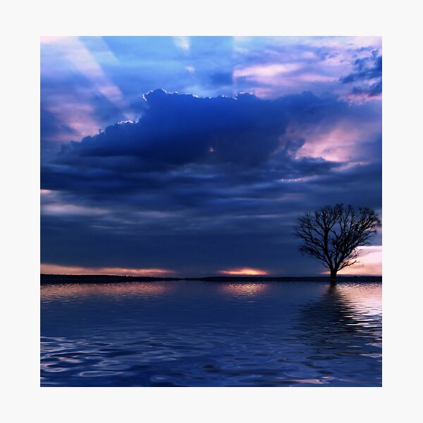 Teardrop Photographic Print