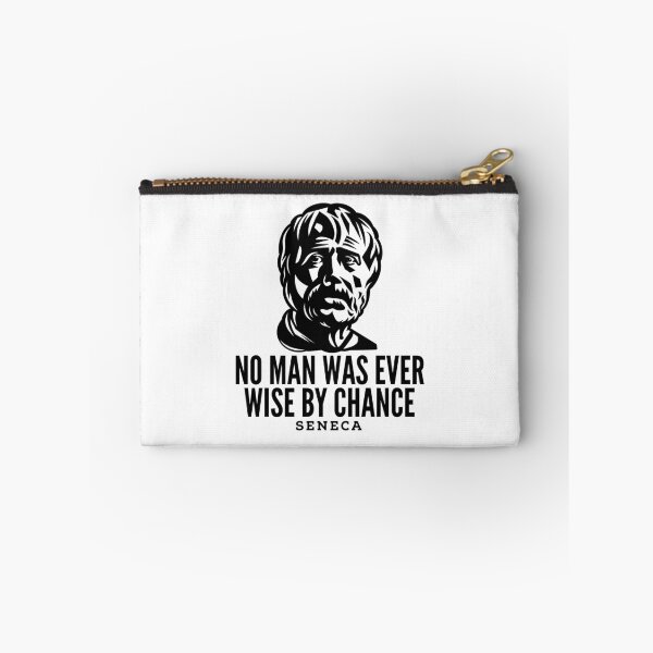 Aperçu de l'œuvre Seneca Quotes - Wise by Chance créée et vendue par HalpinDesign.