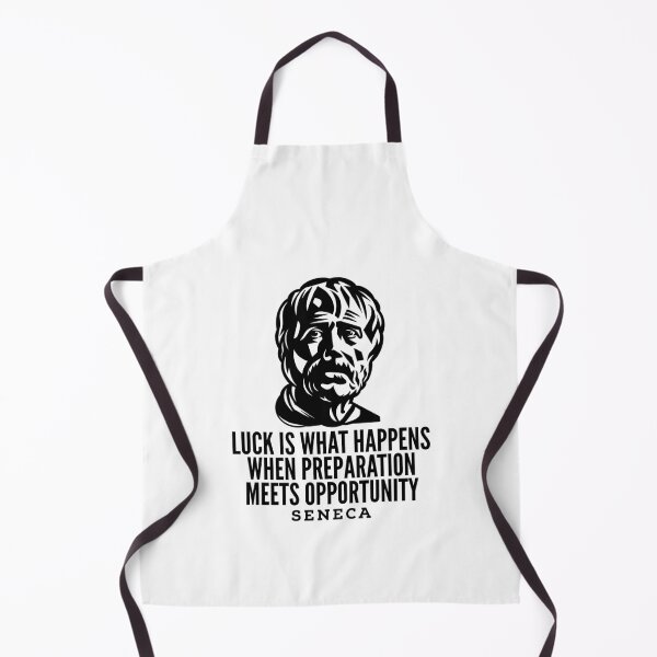 Artikelvorschau, Seneca Quotes - Luck entworfen und verkauft von HalpinDesign.