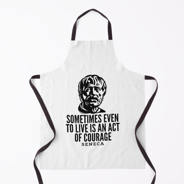 Artikelvorschau, Seneca Quotes - Courage entworfen und verkauft von HalpinDesign.