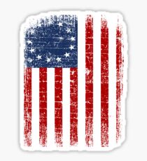 USA 13 Star 1776 Flag Sticker
