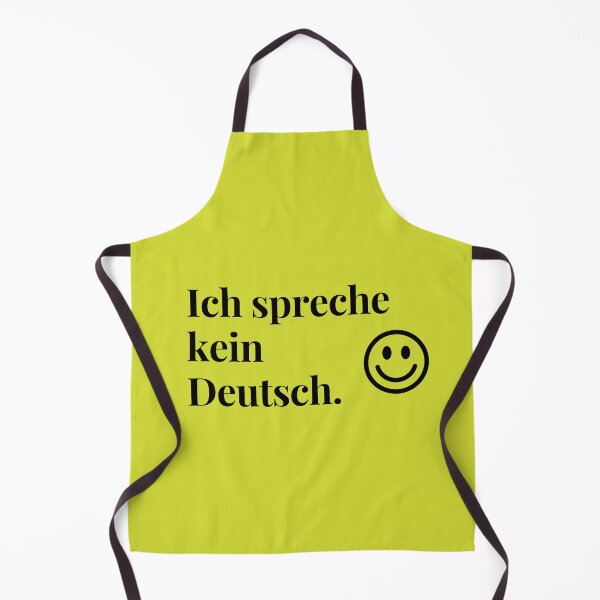 Item preview, Ich spreche kein Deutsch (I don't speak German with smiley face designed and sold by teesonwheels.