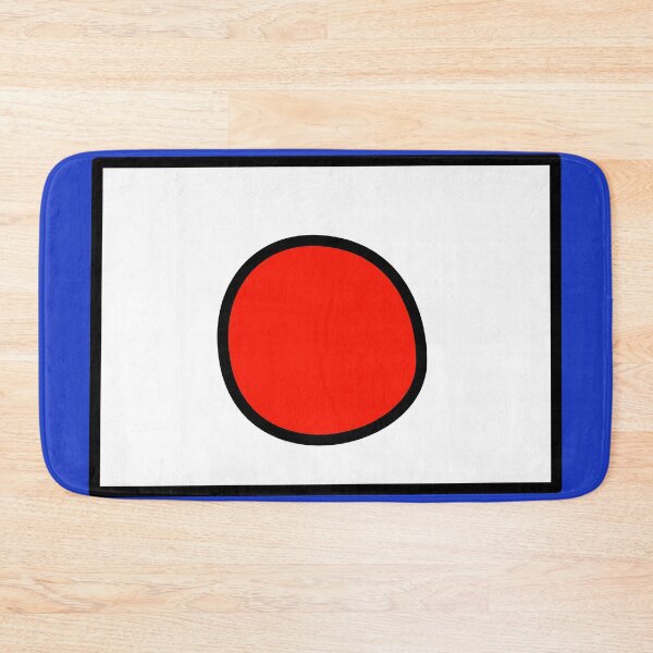 Item preview, Japan Flag Drawn Blue designed and sold by jesumedina.