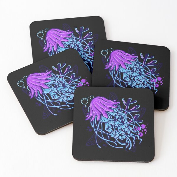 Item preview, Cool Neon JellyFish Underwater  designed and sold by Bella85s.