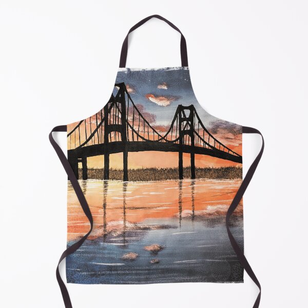 Item preview, Mackinac Bridge Distressed Effect designed and sold by SistersInArtN.