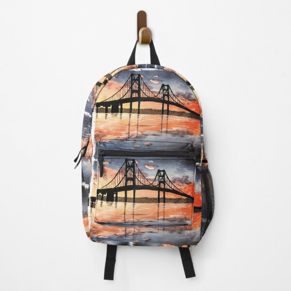 Item preview, Mackinac Bridge Distressed Effect designed and sold by SistersInArtN.