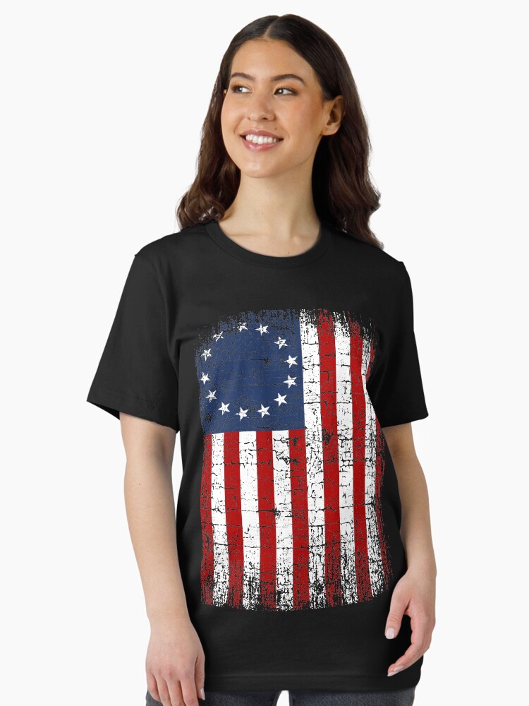 Thumbnail 2 of 7, Essential T-Shirt, USA 13 Star 1776 Flag designed and sold by EthosWear.