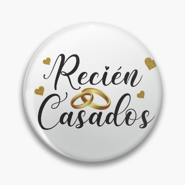 Item preview, Recien Casados, Diseno para el novio y la novia, Luna de miel, Bodas, Nupcias (tambien disponible con tipografia en blanco)  designed and sold by InkItStudio.
