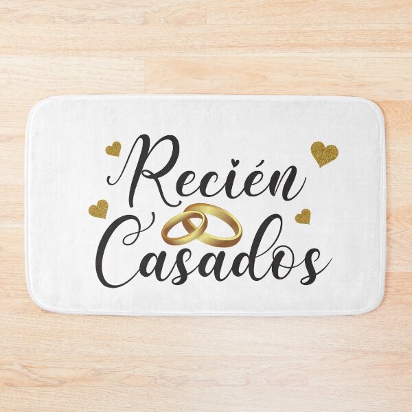 Item preview, Recien Casados, Diseno para el novio y la novia, Luna de miel, Bodas, Nupcias (tambien disponible con tipografia en blanco)  designed and sold by InkItStudio.
