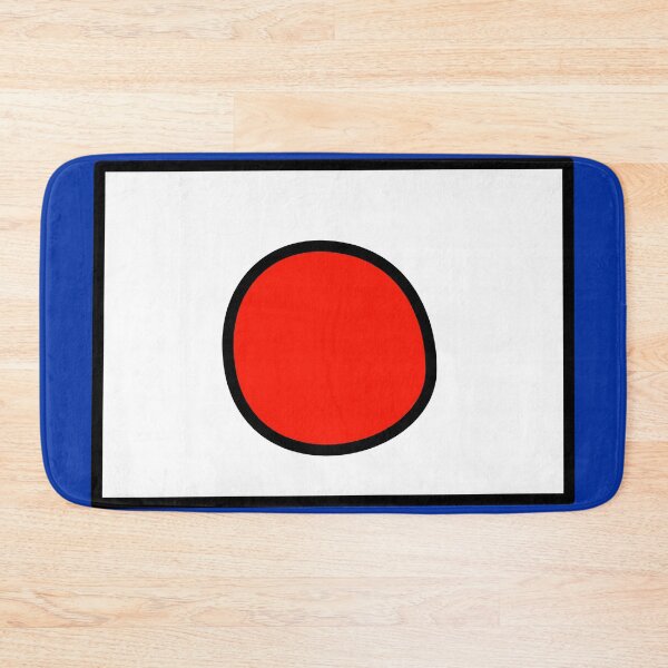 Item preview, Japan Flag Drawn Blue designed and sold by jesumedina.