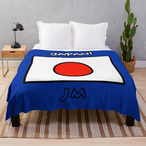 Item preview, Japan Flag Drawn Blue designed and sold by jesumedina.