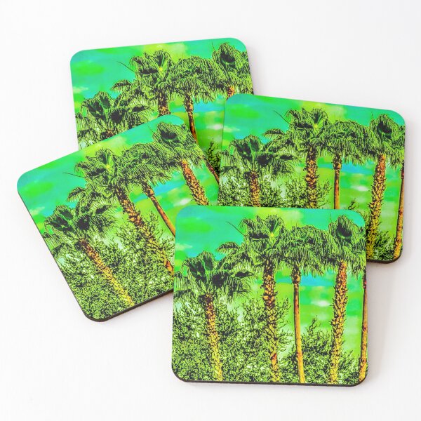 Item preview, Retro Palm Trees designed and sold by Designs By YL.