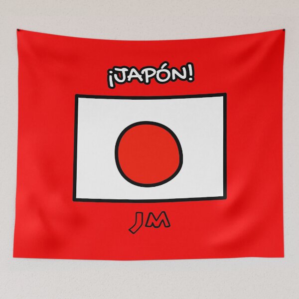 Item preview, Red Drawn Japan Flag designed and sold by jesumedina.