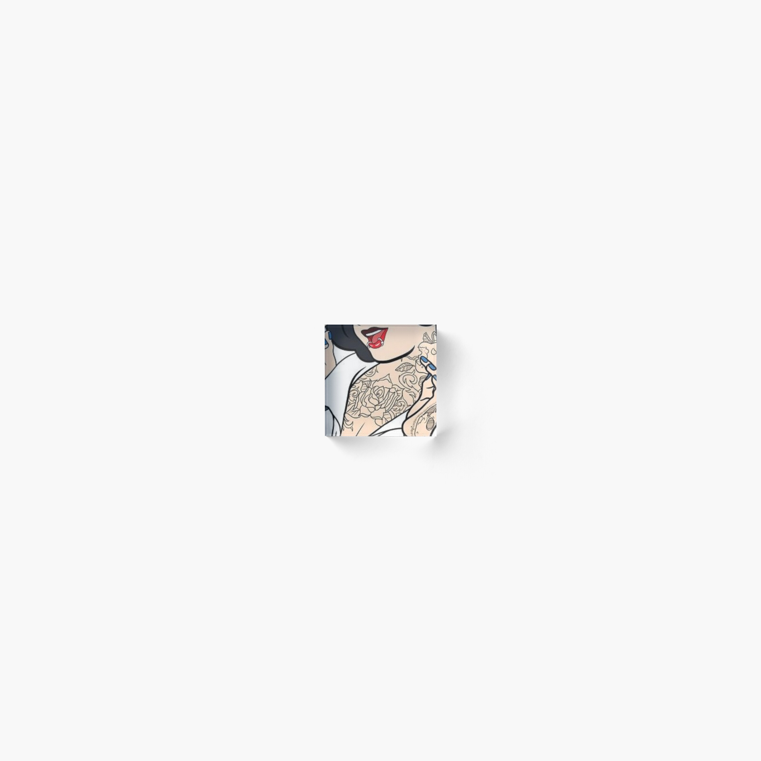 Loungefly Disney Princesse Neige Blanc & Apple Floral Émail Broche