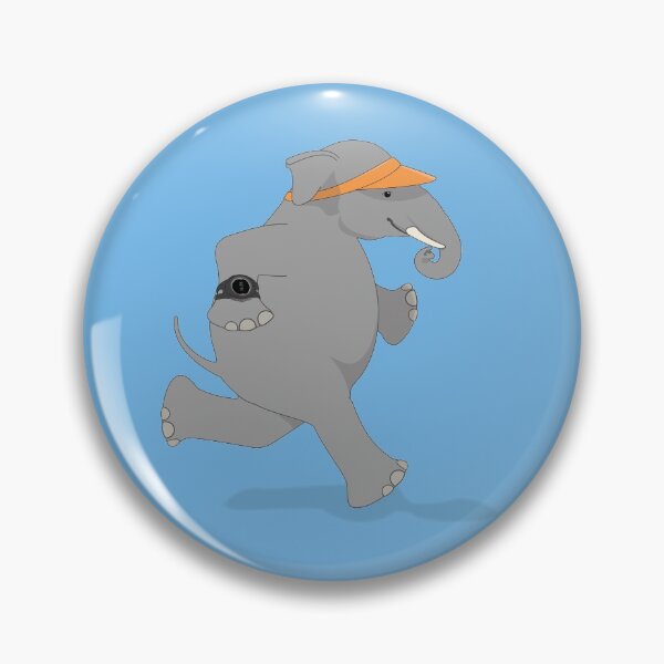 Item preview, Running Elephant designed and sold by grumpyteds.