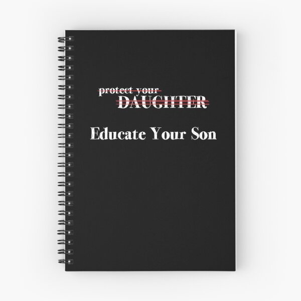 Item preview, Protect Your Daughter Educate Your Son Motivational Saying designed and sold by Dressed For  Duty.