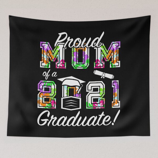 Item preview, Proud Mom of a 2021 Graduate Senior 21 designed and sold by TKsTees.