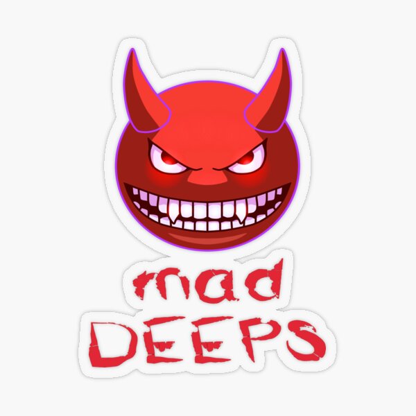Emoji des profondeurs folles Sticker transparent
