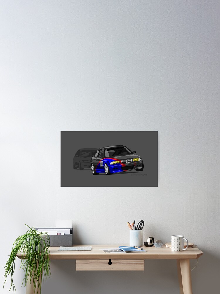 Thumbnail 2 of 3, Poster, 46 Spec Racer designed and sold by TrackSwag.