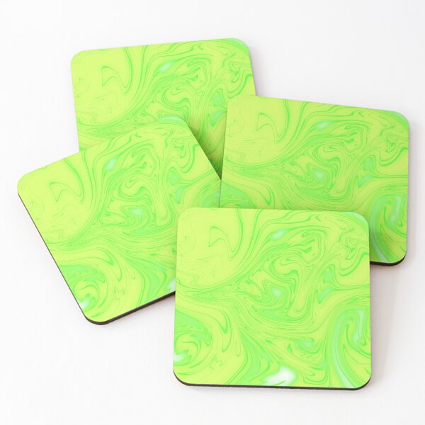 Item preview, Green yellow glow abstract art designed and sold by ANU007.