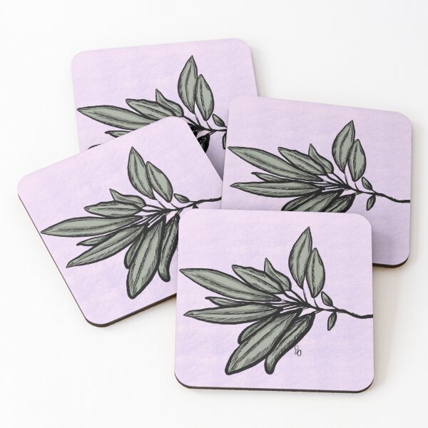 Item preview, Sprig of Sage on Lavender designed and sold by Art by Dorothy Goulet.