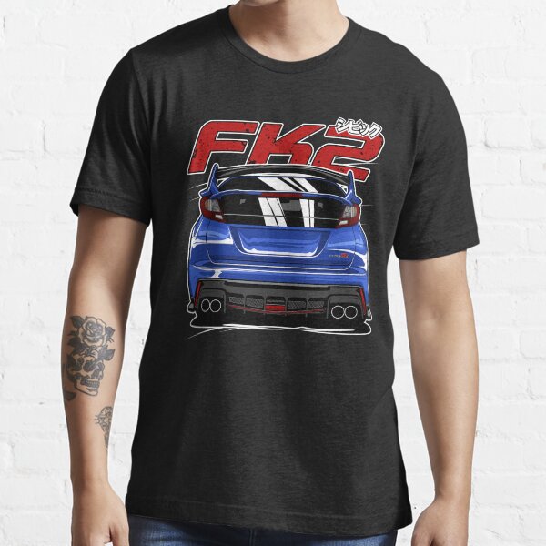 Bleu Civic FK2 Type R T-shirt essentiel