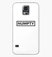 NUMPTY - The best word ever! Case/Skin for Samsung Galaxy