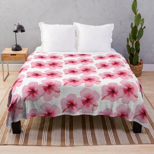 Item preview, Pink Hibiscus Flower designed and sold by Simp1yArt.