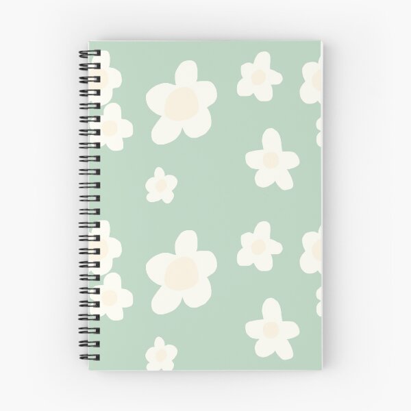 Item preview, sage green daisies  designed and sold by lovely-products.