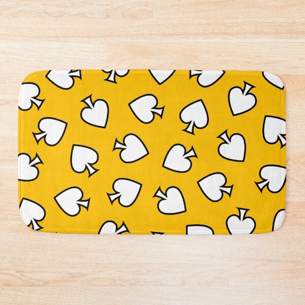 Item preview, White Spades on Yellow designed and sold by platonicXXI.