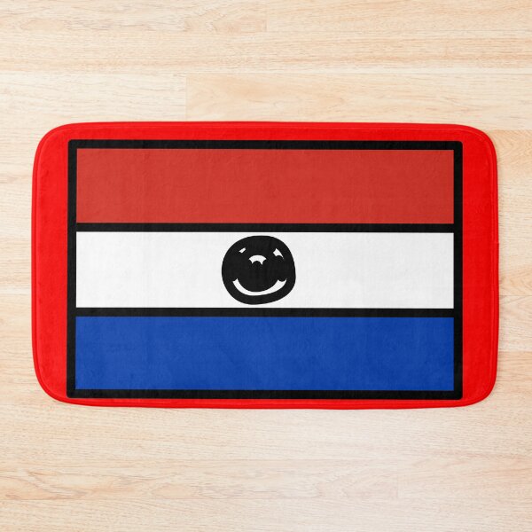 Item preview, Paraguay Flag Drawn Red designed and sold by jesumedina.