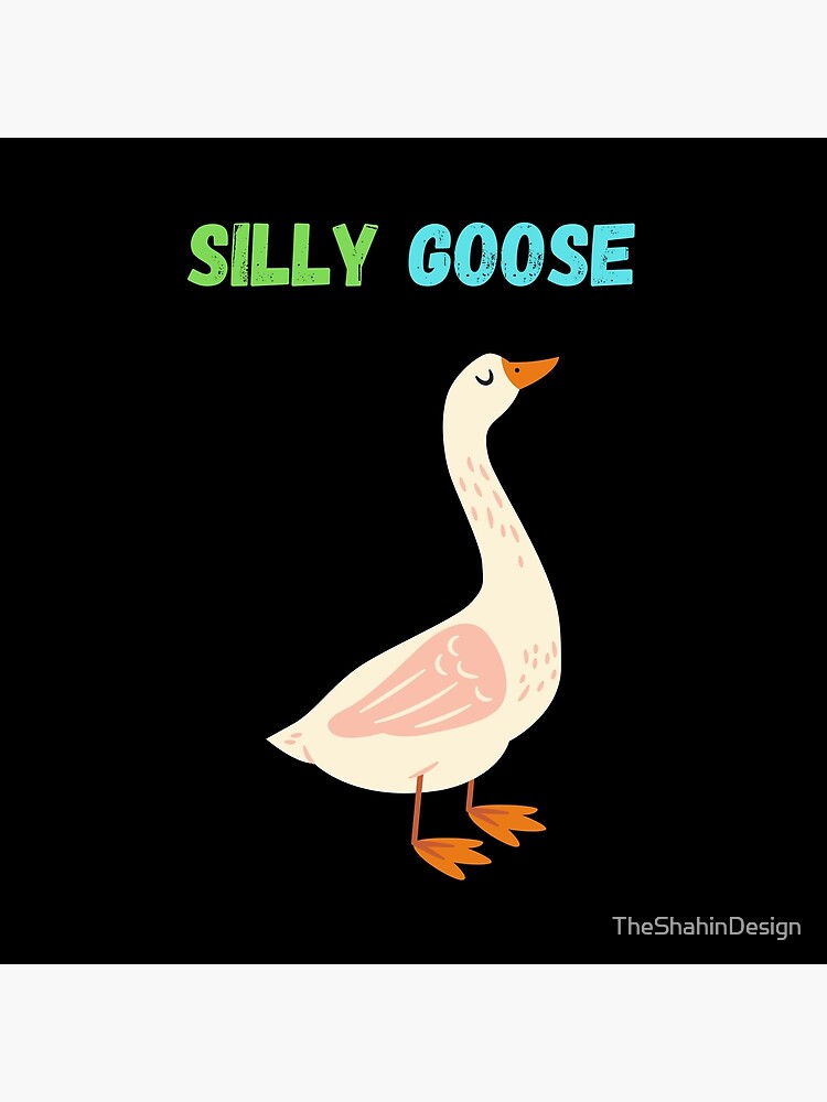 Cute Silly Goose Sticker for Sale by TessaNoelEakin